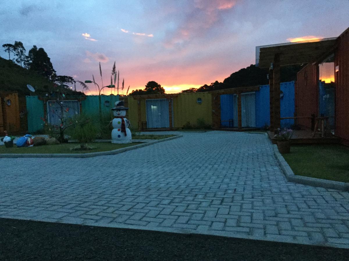 Villa dos Ventos Hospedagem Container Bom Jardim da Serra Exterior foto
